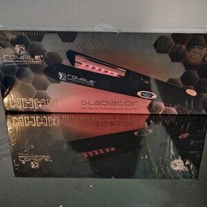 ROYALE GLADIATOR HAIR REVIVAL TECHNOLOGY WITH COOL TIP-1.25" TITANIUM PLATES-NEW